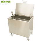 Large Stainless Steel  Oven Cleaning Dip Tank Heated Soak Tank 230L For Hood Filters