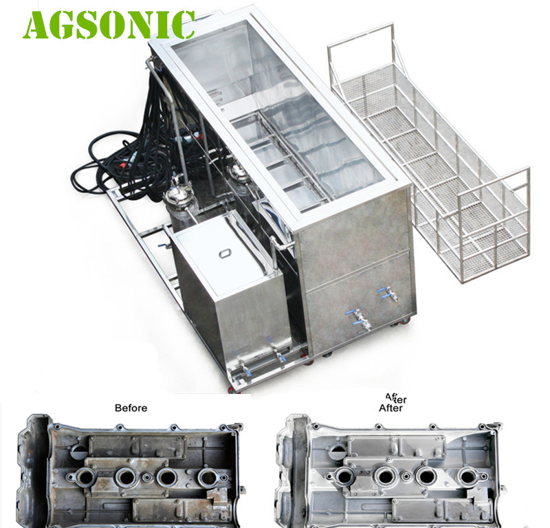 Condenser Radiator Industrial Ultrasonic Parts Cleaner ,  Engine Parts Cleaning Machine