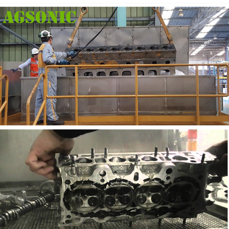 Large Volume Industrial Ultrasonic Cleaning Equipment For Marine Engine